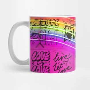 Neon Love Mug